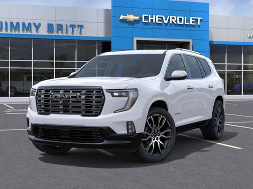 Glacier White Tricoat 2026 GMC Acadia Denali