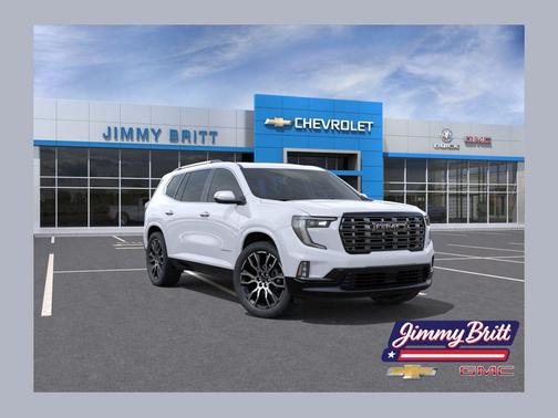 Glacier White Tricoat 2026 GMC Acadia Denali