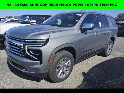 Sterling Gray Metallic 2025 Chevrolet Tahoe Premier