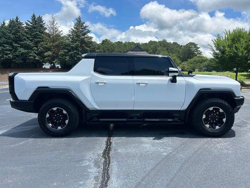 Interstellar White 2023 GMC HUMMER EV Pickup 3X
