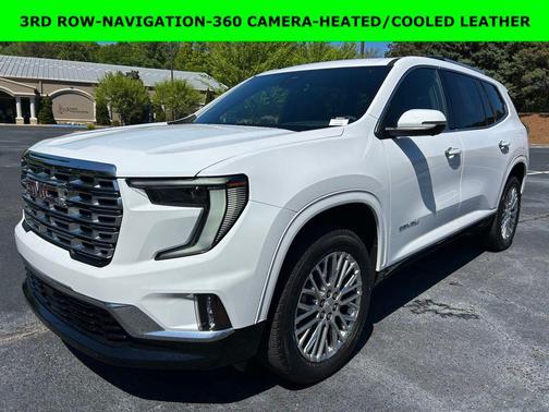 Summit White 2025 GMC Acadia Denali