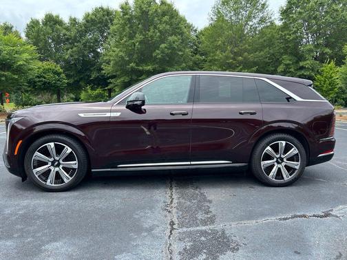Black Cherry Tintcoat 2025 Cadillac Escalade IQ Luxury 2