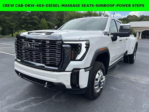 White Frost Tricoat 2024 GMC Sierra 3500 Denali