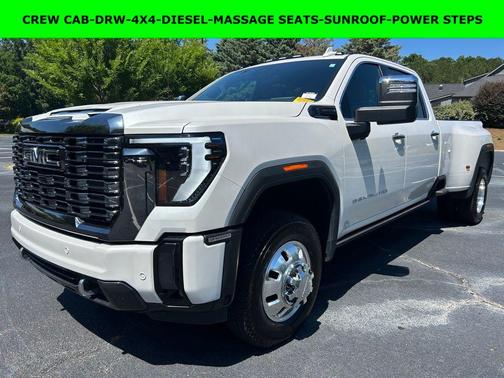 White Frost Tricoat 2024 GMC Sierra 3500 Denali
