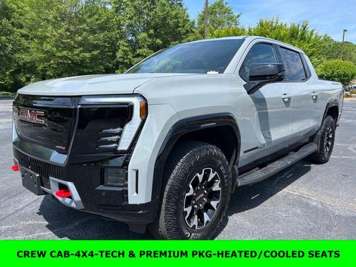 Thunderstorm Gray 2026 GMC Sierra EV Extended Range AT4