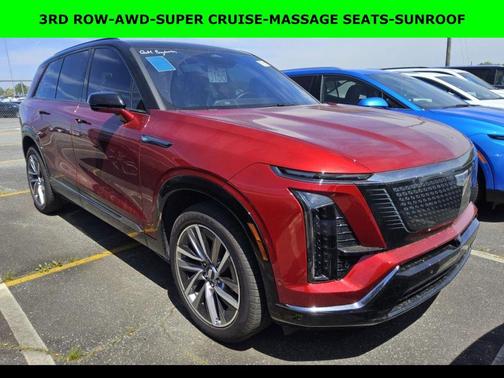 Radiant Red Tintcoat 2026 Cadillac VISTIQ Sport