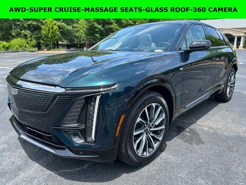 Emerald Lake Metallic 2024 Cadillac LYRIQ Sport