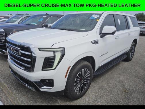 Summit White 2025 GMC Yukon XL Elevation