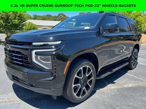 Black 2026 Chevrolet Tahoe 2WD RST