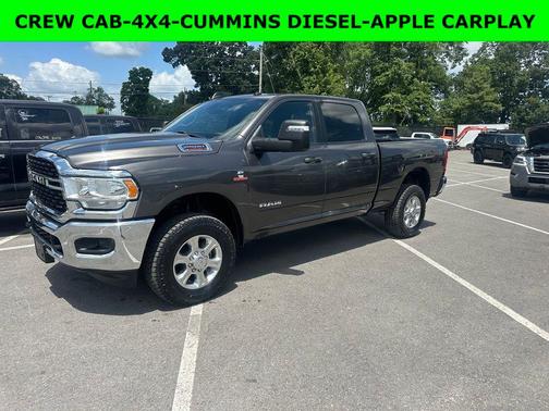 Granite Crystal Metallic Clearcoat 2023 RAM 2500 Big Horn Crew Cab 4x4 6'4' Box