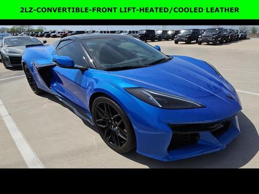 Riptide Blue Metallic 2024 Chevrolet Corvette Z06