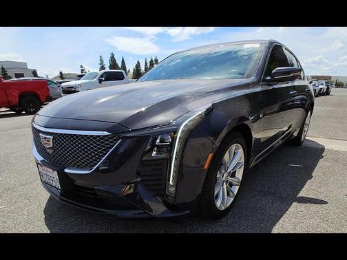Midnight Sky Metallic 2025 Cadillac CT5 Premium Luxury