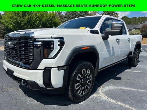 White Frost Tricoat 2024 GMC Sierra 2500 Denali Ultimate