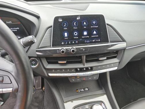 Midnight Steel Metallic 2024 Cadillac CT4-V V-Series Blackwing