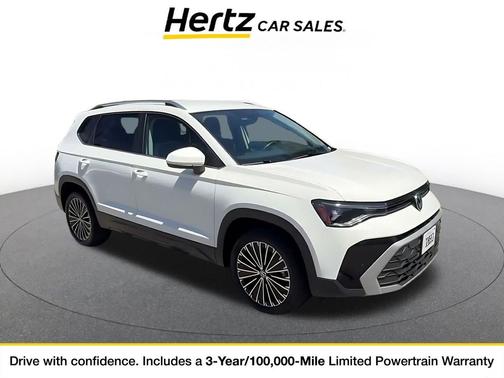 Pure White 2026 Volkswagen Taos SE