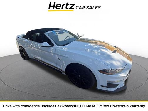 Oxford White 2022 Ford Mustang GT Premium