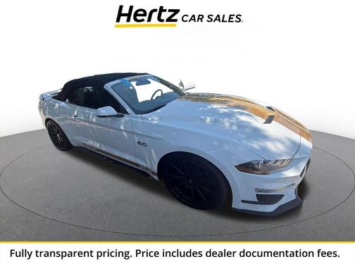 Oxford White 2022 Ford Mustang GT Premium