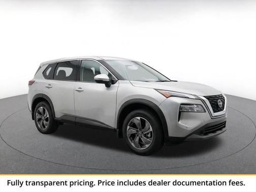 Brilliant Silver Metallic 2025 Nissan Rogue SV