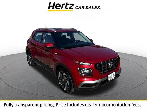 Ultimate Red 2025 Hyundai VENUE SEL