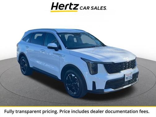 Glacial White Pearl 2024 Kia Sorento S