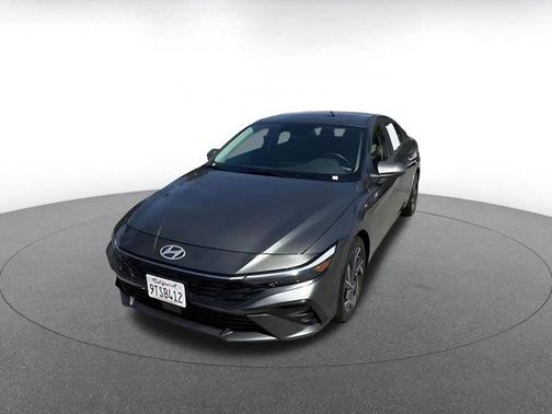 Amazon Gray 2025 Hyundai ELANTRA HEV Limited