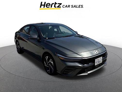 Amazon Gray 2025 Hyundai ELANTRA HEV Limited