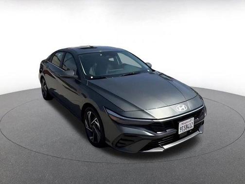 Amazon Gray 2025 Hyundai ELANTRA HEV Limited