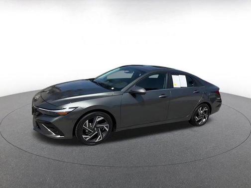 Amazon Gray 2025 Hyundai ELANTRA HEV Limited