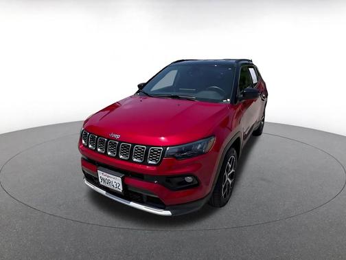 Red Hot Pearlcoat 2025 Jeep Compass Limited
