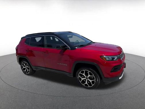 Red Hot Pearlcoat 2025 Jeep Compass Limited