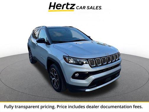 Silver Zynith Metallic Clearcoat 2025 Jeep Compass Limited