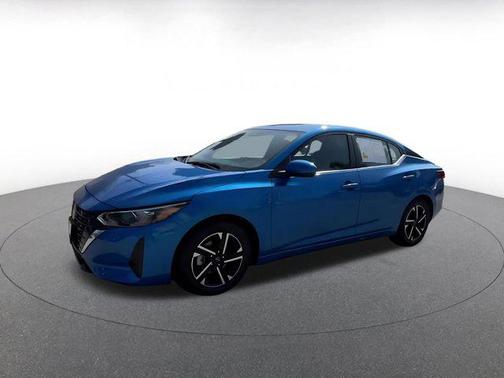 Electric Blue Metallic 2025 Nissan Sentra SV