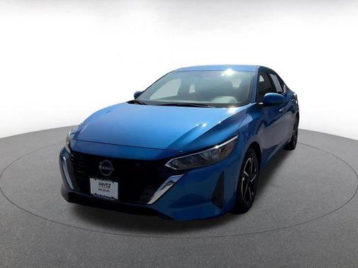 Electric Blue Metallic 2025 Nissan Sentra SV