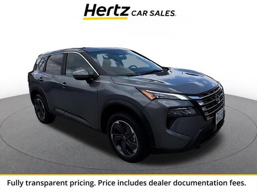 Gun Metallic 2025 Nissan Rogue SV