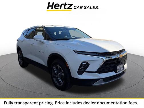 Summit White 2025 Chevrolet Blazer 2LT