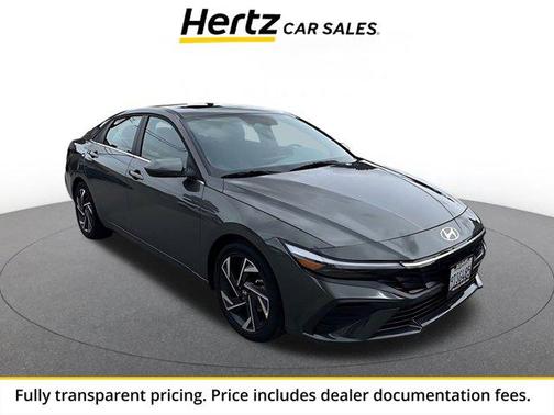 Amazon Gray 2025 Hyundai ELANTRA SEL