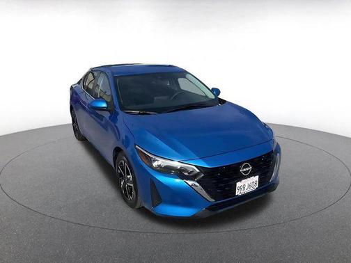 Electric Blue Metallic 2025 Nissan Sentra SV