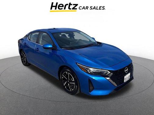Electric Blue Metallic 2025 Nissan Sentra SV