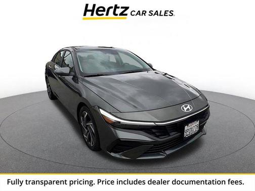 Amazon Gray 2025 Hyundai ELANTRA Limited