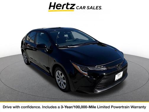 Black 2025 Toyota Corolla LE