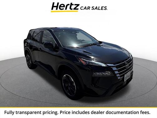 Super Black 2025 Nissan Rogue SV