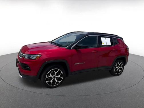 Red Hot Pearlcoat 2025 Jeep Compass Limited