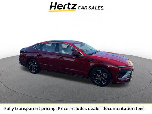 Ultimate red 2025 Hyundai SONATA SEL