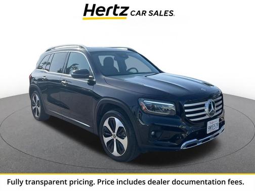 Black 2025 Mercedes-Benz GLB 250 4MATIC