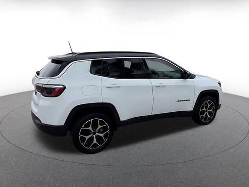 Bright White Clearcoat 2025 Jeep Compass Limited