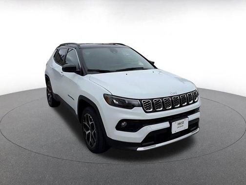 Bright White Clearcoat 2025 Jeep Compass Limited