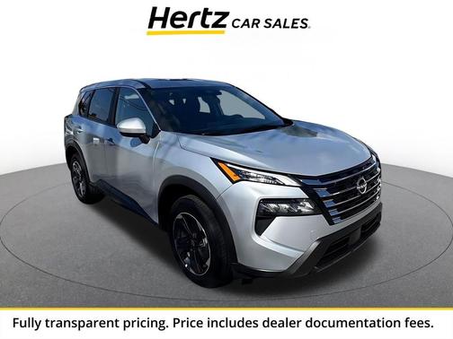 Brilliant Silver Metallic 2025 Nissan Rogue SV