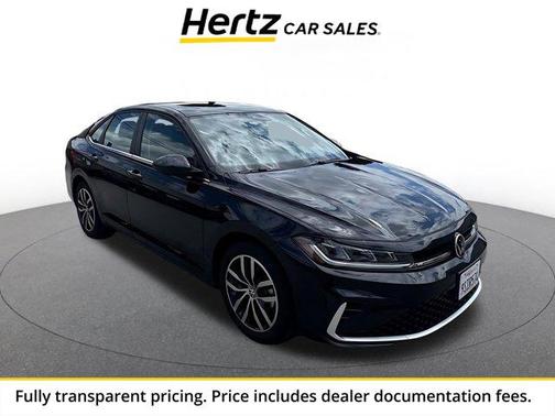 Deep Black Pearl 2025 Volkswagen Jetta 1.5T SE