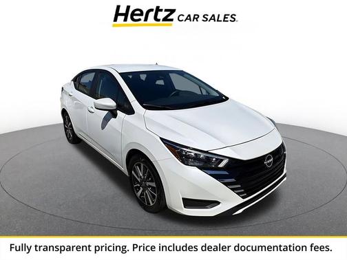 Aspen White Tricoat 2025 Nissan Versa 1.6 SV
