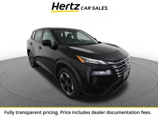 Super Black 2025 Nissan Rogue SV